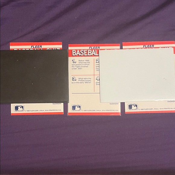 1990 Fleer Action Series Sticker Set. Near mint/mint condition. Who’s your team? - Picture 3 of 3